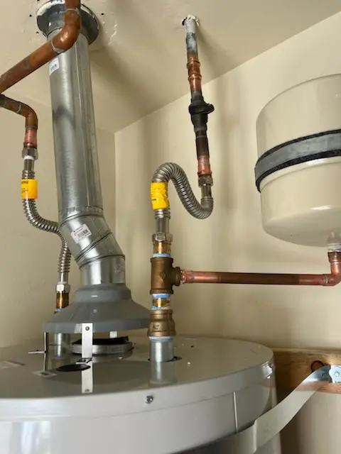 Water heater installation and plumbing repair in Viola